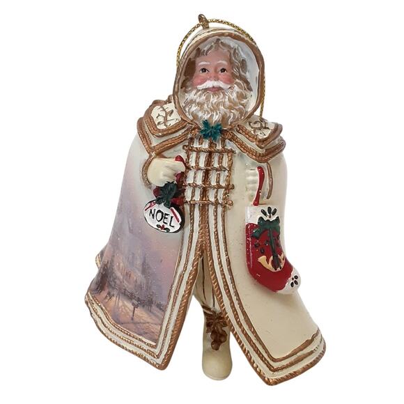 Thomas Kinkade Old World Santas Christmas Ornament A Festive Celebration 2004 - Picture 2 of 8